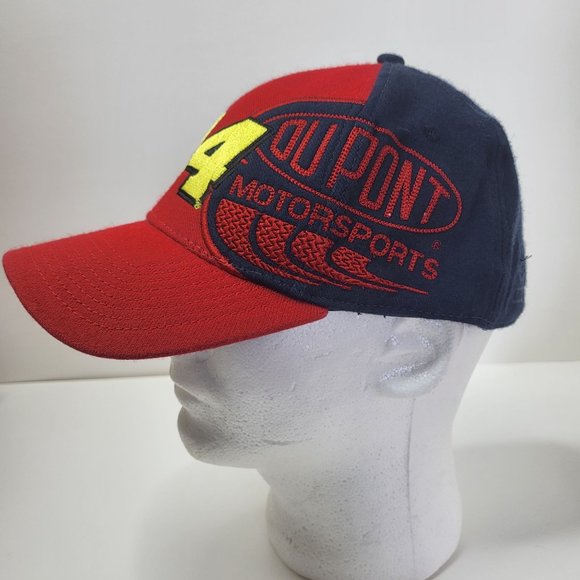 Dupont Motorsports NASCAR Jeff Gordon 24 Hat Embroidered Chase HENDRICK RARE Cap - Picture 3 of 12